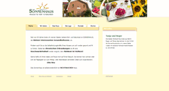 Desktop Screenshot of das-sonnenhaus.de