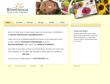 Tablet Screenshot of das-sonnenhaus.de
